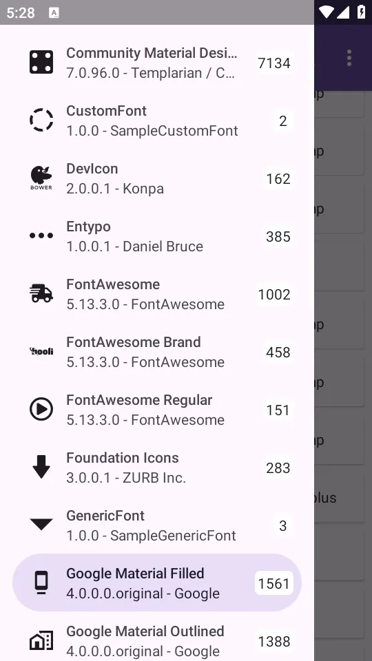 安卓图标库Android Iconics(图标更换工具) 安卓图标库Android Iconics(图标更换工具)