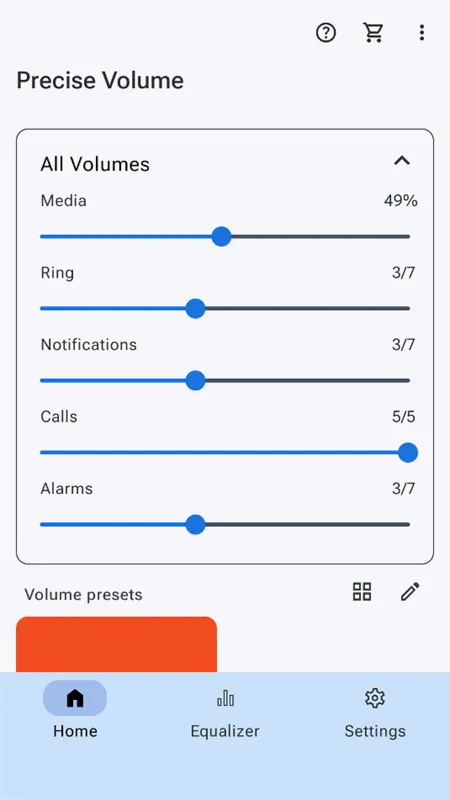 precise volume����